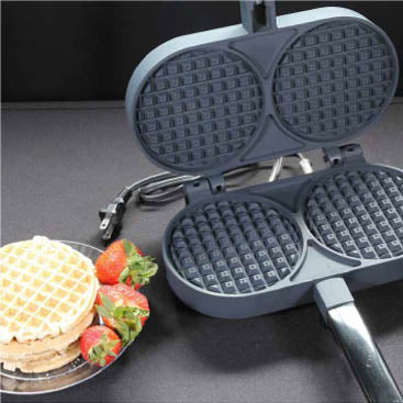 Model 1300T - Belgian Cookie / Waffle Iron, Non-Stick