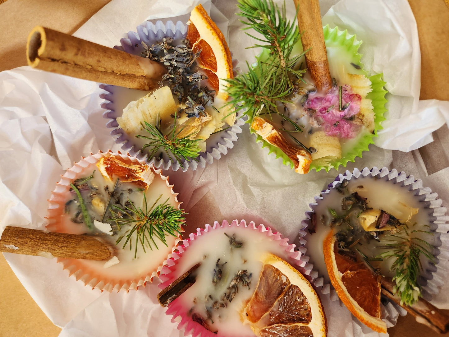 Handmade Beeswax Fire Starters – 4 Pack